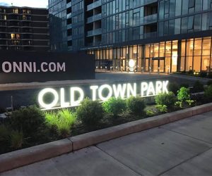 Valley Village Outdoor Signs illuminated channel letters client 300x250